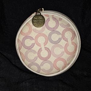 Coach Waverly Op Signature coin purse